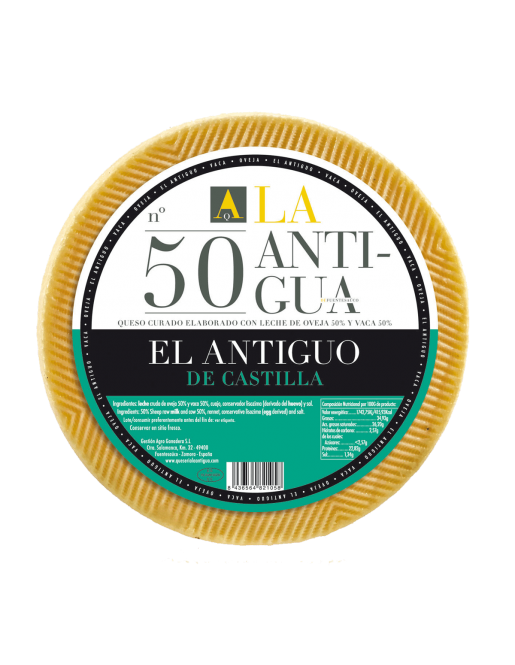 la Antigua Queso Mezcla 50% Oveja 50% Vaca El Antiguo de Castilla