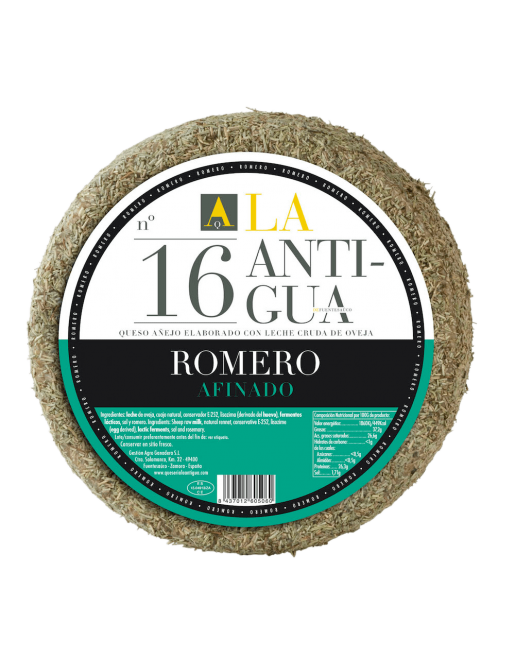 La Antigua Queso de Oveja Añejo con Romero