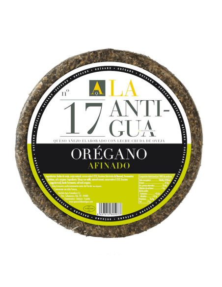 La Antigua Queso de Oveja Añejo al Orégano