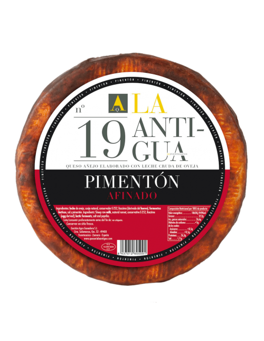 La Antigua Queso de Oveja Añejo al Pimentón de la Vera
