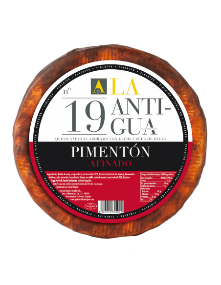 La Antigua Queso de Oveja Añejo al Pimentón de la Vera
