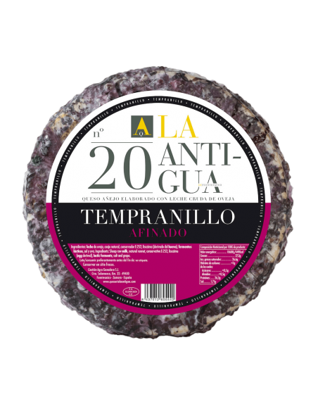 La Antigua Queso de Oveja Añejo al Tempranillo