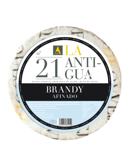 La Antigua Queso de Oveja Añejo con Manteca al Brandy