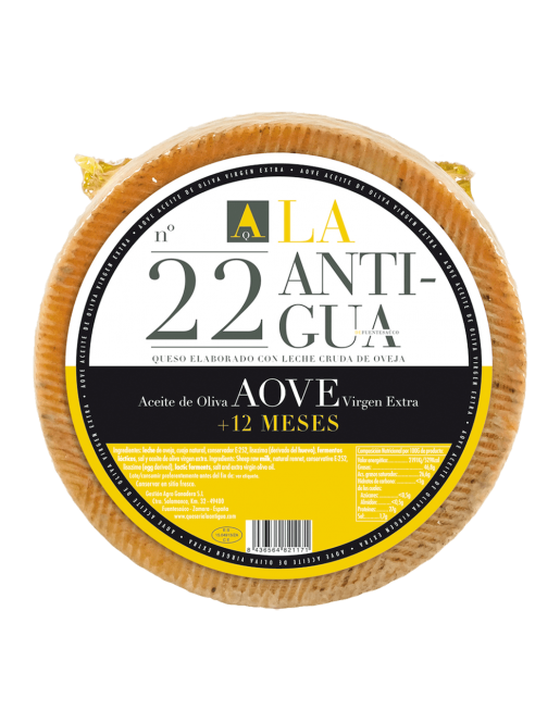 La Antigua Queso Añejo en Aceite de Oliva Virgen Extra