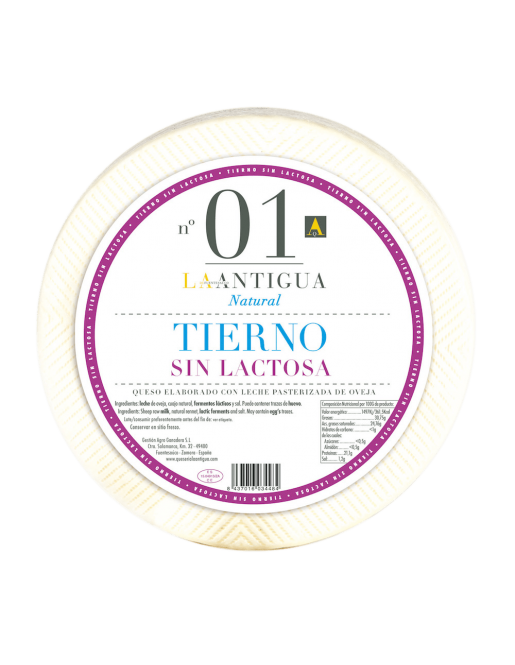 La Antigua Queso de Oveja  Tierno Sin Lactosa