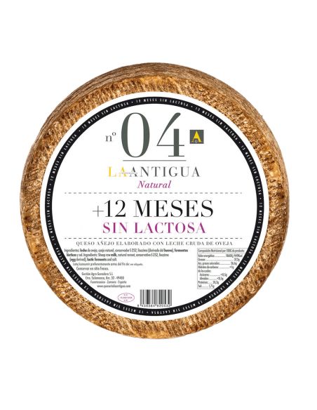 La Antigua Queso de Oveja  Añejo Sin Lactosa