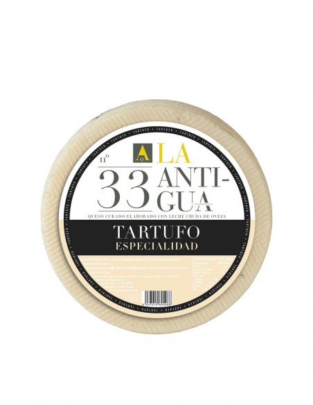 La Antigua Queso de oveja curado al Tartufo