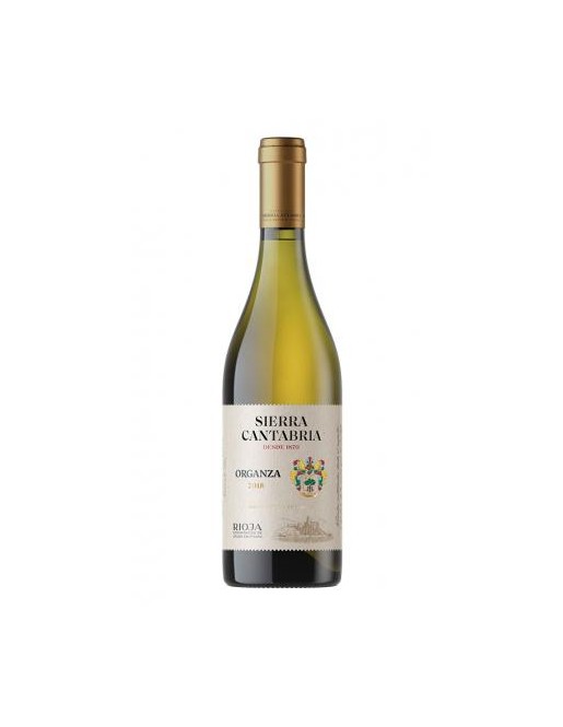 SIERRA CANTABRIA BLANCO ORGANZA 2018 75 CL.