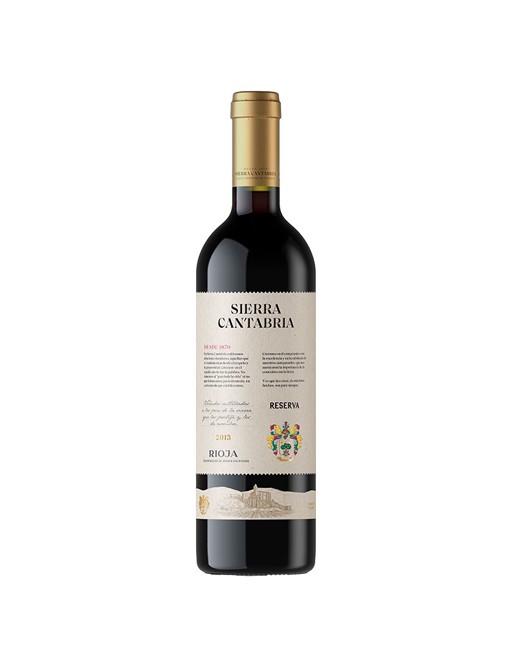 SIERRA CANTABRIA RESERVA 2013 75 CL.