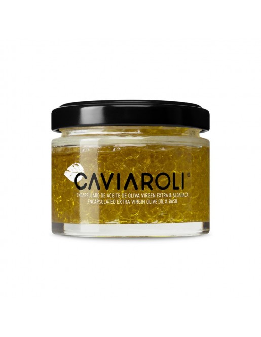 Caviaroli Aceite de oliva virgen con Albahaca 50g