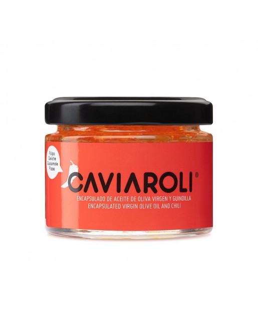 Caviaroli Aceite de oliva virgen con Guindilla 50g