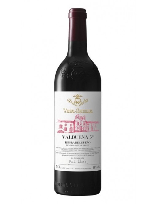 VALBUENA 5º AÑO 2016 ESTUCHE MADERA 3 BOTELLAS 75 CL 2