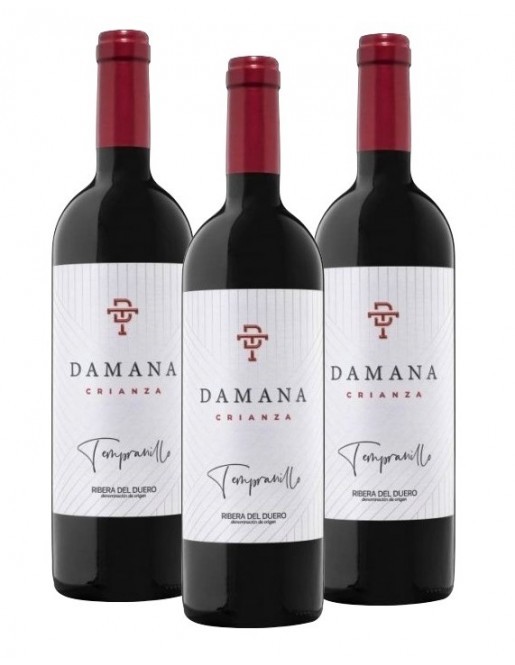DAMANA CRIANZA 2016 ESTUCHE 3 BOTELLAS 75 CL.