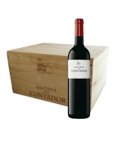 LA CUEVA DEL CONTADOR 2017 CAJA MADERA 6 BOTELLAS 75 CL.